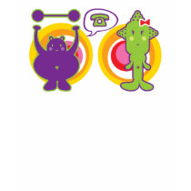 Mr. Fat and Miss Skinny T-shirt by fat_fa_tin Mr. Fat and Miss Skinny T-shirt