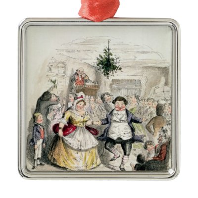 Mr Fezziwig&#39;s Ball, from &#39;A Christmas Carol&#39; Ornament