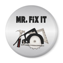 Mr Fix It Refrigerator Magnet
