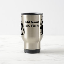 Mr Fix It Mugs, add name mugs