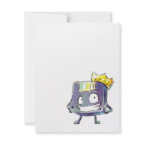 Mr Floppy Custom Invitation