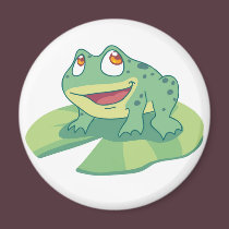 Mr. Froggie magnets by Fany001 Mr. Froggie magnets