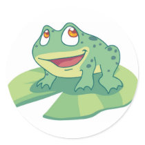Mr. Froggie stickers