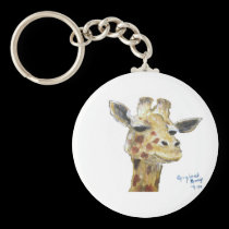 "Mr. G. Giraffe" Keychain