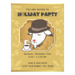 Mr. Goat & Coffee Holiday Party Custom Invitation
