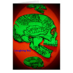 Mr  Green Mean Greeting Cards