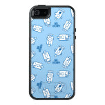 Mr Grumpy | Blue Emotion Toss Pattern OtterBox iPhone 5/5s/SE Case