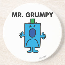 Mr Grumpy Classic Beverage Coaster