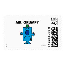 Mr Grumpy Classic Postage Stamps