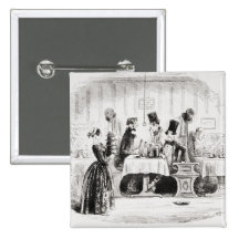 Mr. Guppy's entertainment Pinback Buttons