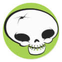 Mr Happy Bones stickers