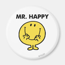 Mr Happy Classic 1 Fridge Magnets
