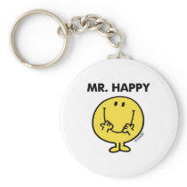Mr Happy Classic 1 Key Chains