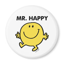 Mr Happy Classic 2 Refrigerator Magnet
