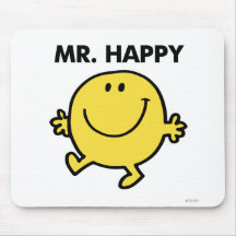Mr Happy Classic 2 Mousepads