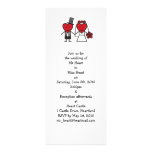 Mr. Heart Wedding Invitation - long
