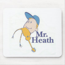 mr heath logo mousepads