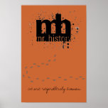 Mr. History Logo Poster