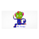Mr. Hungry Customized Photo Card