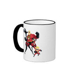Mr. Incredible Elastigirl Violet Parr Dash Parr mug