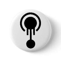 Mr. Jellyfish Crop Circle Logo buttons