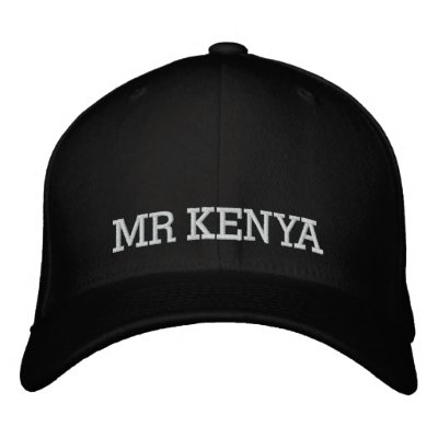 MR KENYA HAT EMBROIDERED HATS by African_Urban