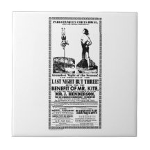 Mr Kite Poster on a Tile
