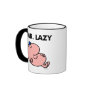 Mr Lazy Classic mugs