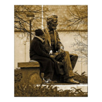 Mr. Lincoln, We Have A New President... posters by beverlytazangel Mr. Lincoln, We Have A New President... posters