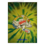 Mr  Mean Tie Died 2, Laughing Boy Greeting Card