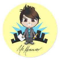 "Mr. Metropolitan" Stickers