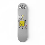 Mr. Molotov and friend Skateboard Deck