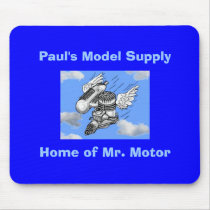 Mr. Motor MousePad by robokim Mr. Motor MousePad