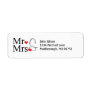 Mr. & Mrs. Address Label