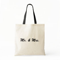 Mr. & Mrs. bags by JunipersWedding Mr. & Mrs. bags