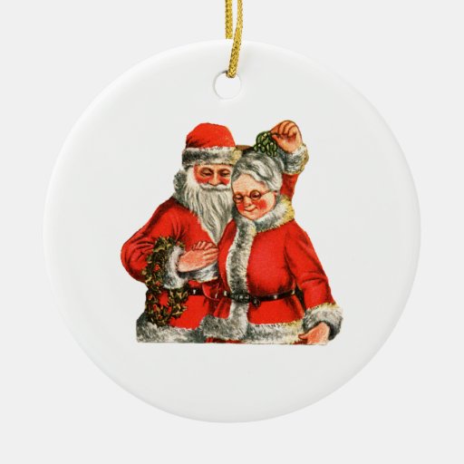 mr mrs claus ceramic ornament zazzle mr mrs claus ceramic ornament zazzle