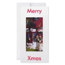 mr. & mrs. claus photo card template