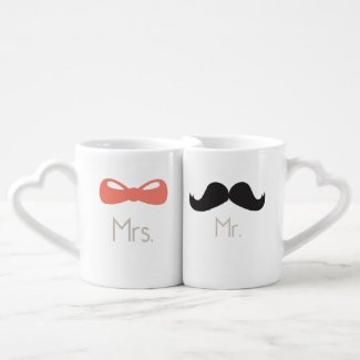 Mr & Mrs {Love Mugs} Lovers Mug Sets