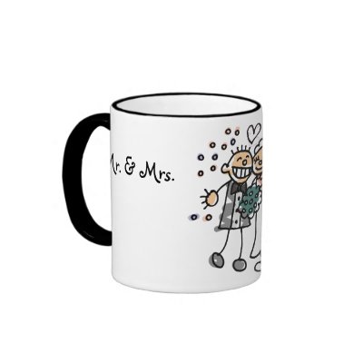 'Mr. & Mrs.' Coffee Mugs