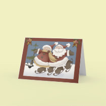 Mr. & Mrs. Santa cards
