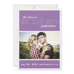 MR  & MRS Save the date Invitation
