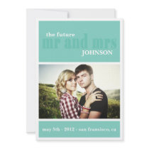 MR. & MRS Save the date Invitation