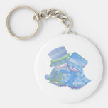 Mr. & Mrs. Snow Keychain