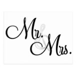 Mr. & Mrs. Unique Items Postcard