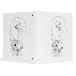 Mr Mummific in Love 3 Ring Binders