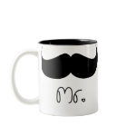 Mr  Mustache Coffee Mug
