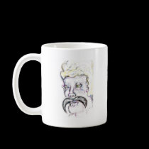 Mr Mustachio Heraclitus mugs