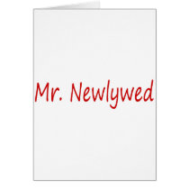 Mr. Newlywed (Red) cards