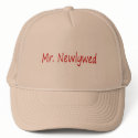 Mr. Newlywed (Red) hats by CelebrationZazzle Mr. Newlywed (Red) hats