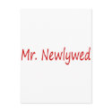 Mr. Newlywed (Red) postcards by CelebrationZazzle Mr. Newlywed (Red) postcards